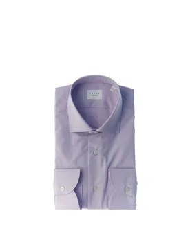 XACUS Camicia in cotone LILLA 41 - Xacus - FashionsVida
