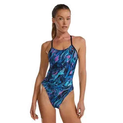 Durafast Elite Cutoutfit Marmaris Swimsuit Blue / Pink 28 Women