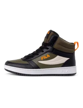 Sneakers Mid-Cut Verde Oliva con Lacci REGA NF MID TEENS 39 - Fila - FashionsVida