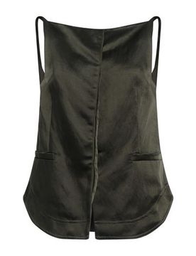 CARACTÈRE Top Damen Dunkelgrün 32 Damen