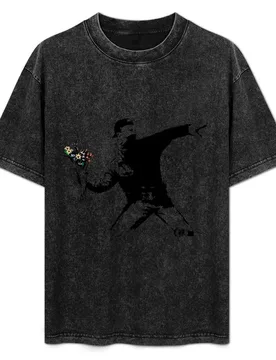 Rage, Flower Thrower T-Shirt Long Lasting Casual T-Shirt - Aliexpress - FashionsVida