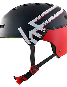 Krf Casque Broken Red L Homme,Femme