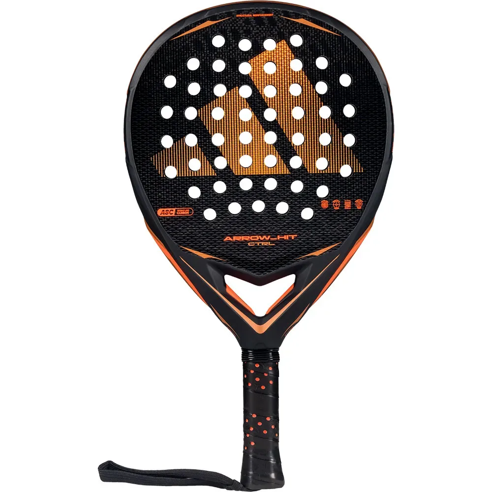 Arrow Hit Ctrl 2026 Padel Racket Black / Orange One Size - Adidas Padel - FashionsVida