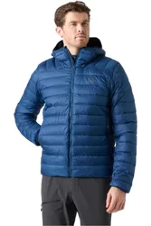 Verglas hooded down 20 chaqueta outdoor hombre Azul (XXL)