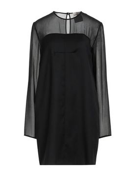 Minivestido Mujer Negro 38 Mujer
