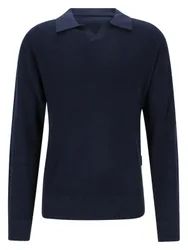 CFNORDIN LS RIBBED POLO KNIT male