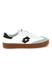 Sneakers bianche con suola color cuoio EQUIPO AMF II LTH 41
