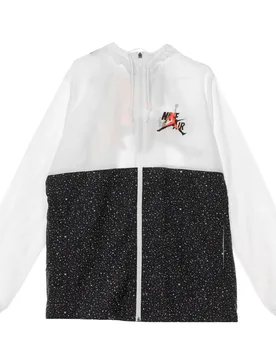 Giacca a Vento Uomo Windwear Jacket White/black/infrared 23/metallic Silver - Jordan - FashionsVida