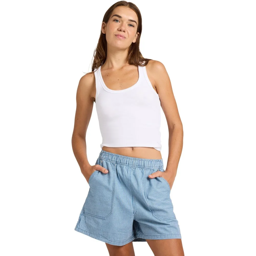 Pantalón corto vaquero para mujer Stay Wavy Mid - Roxy - FashionsVida