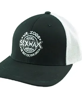 Casquette De Camionneur Snap Back Black/White OS Homme - Sex Wax - FashionsVida