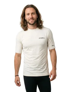 Rash Guard Manches Courtes Snow White M - O´neill - FashionsVida