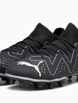 Mens Future Match Fg / Ag Football Boots 107370 - Black Textile - Size 42.5 Eu/it - Puma - FashionsVida