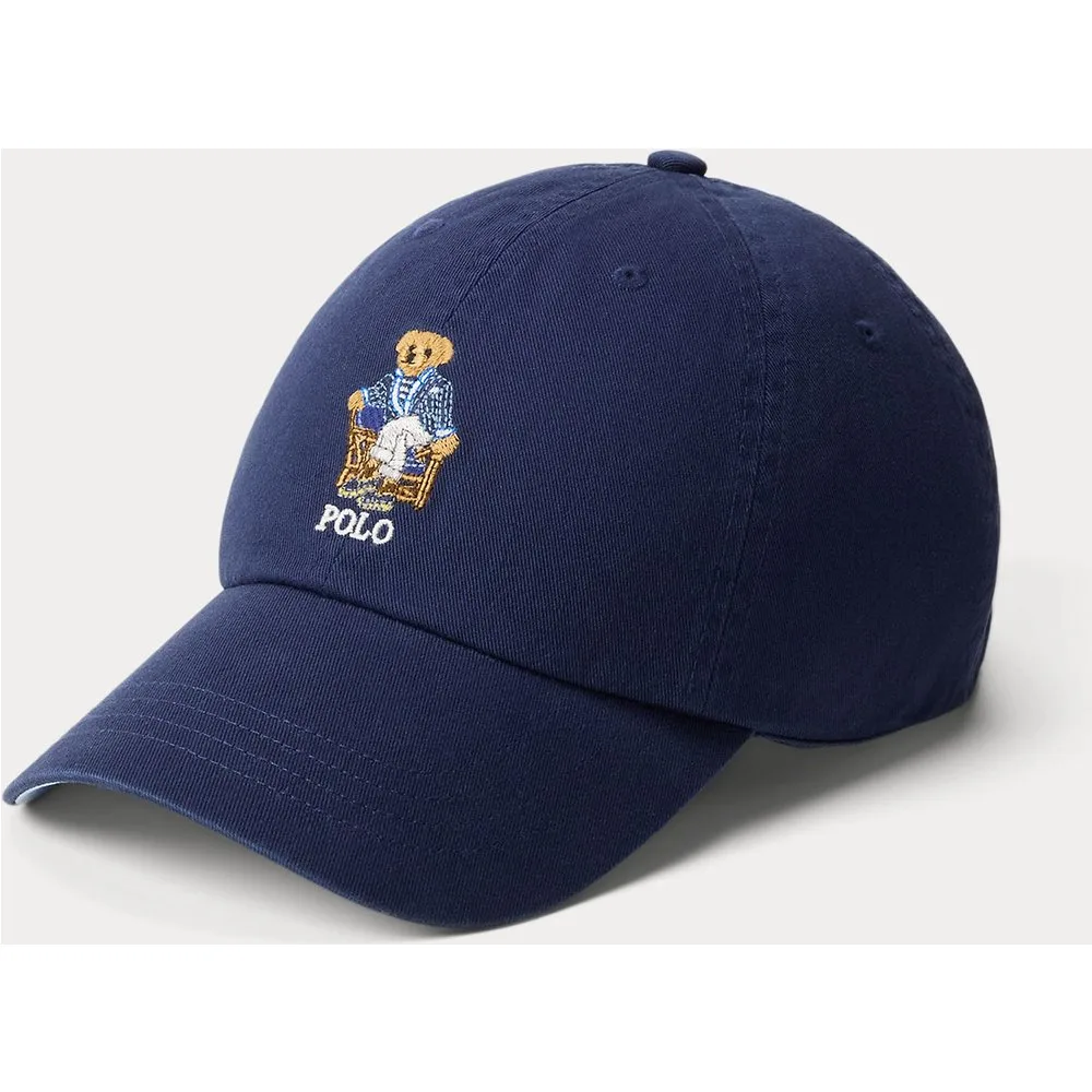 Gorra de hombre de tela de chino de algodón - Polo Ralph Lauren - FashionsVida