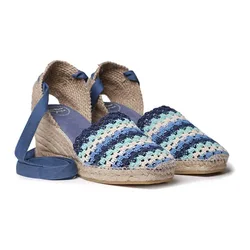 Espadrillas Con Zeppa Georgina Blue EU 41