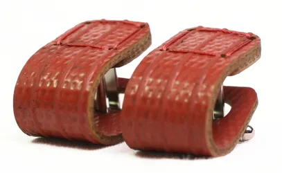 Reclaimed Firehose Wraparound Cufflinks