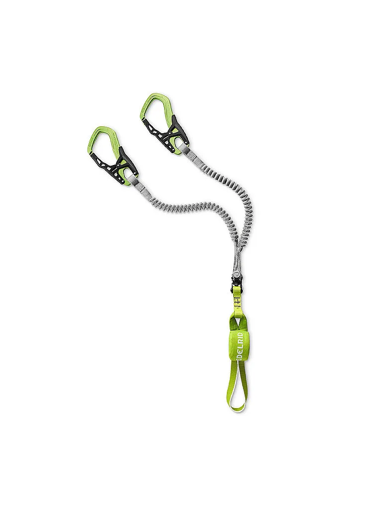 Set de vía ferrata Cable Comfort VI NUEVA NORMA verde - Edelrid - FashionsVida