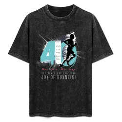 Runner - 40th Birthday T-Shirt Comfortable Daily Wear Tee