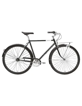 Bicicleta urbana Caferacer Man Solo para hombre negro 49 1/2 - creme - FashionsVida