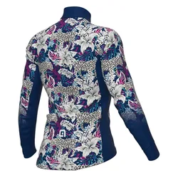 Maglia A Maniche Lunghe Pr-r Hibiscus Torquoise