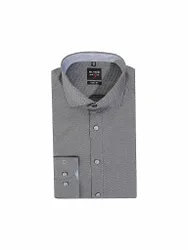Camisa Body Fit gris 37