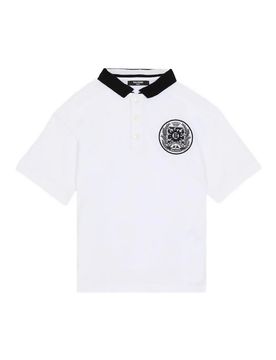 Balmain Polo Con Stampa
