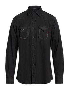 Camisa vaquera Hombre Negro S Hombre