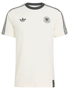 T-shirt à Manches Courtes Germany Originals Off White XS - Adidas - FashionsVida