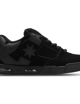 DC Sneakers Command Men's Sneakers - Black - Size 6.5 - Suede - Black - Size: 6.5 - Dc shoes - FashionsVida