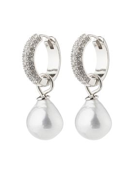 Pilgrim Pendientes 'Edele' plata