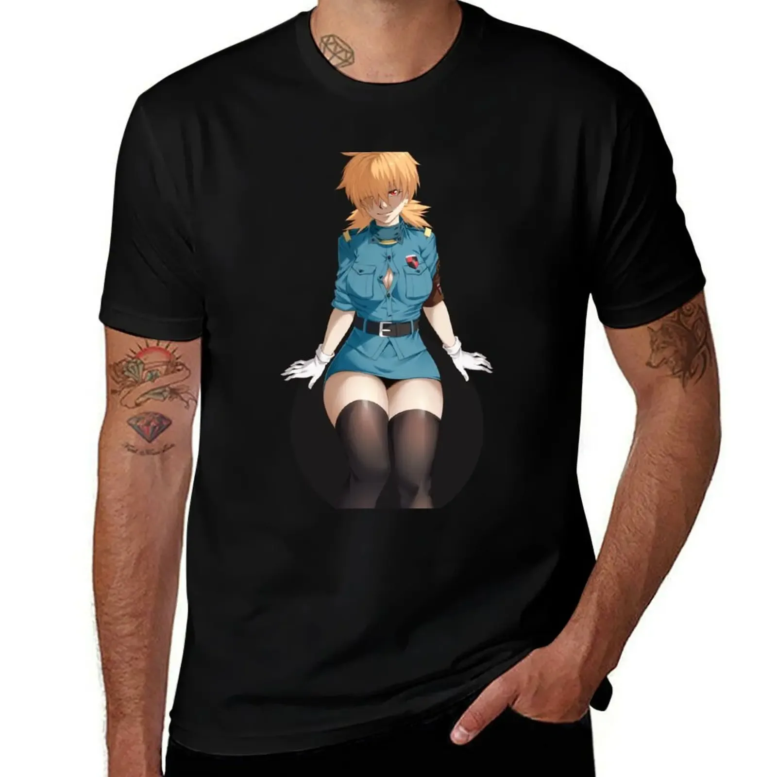 Seras Victoria Hellsing T-Shirt Work Wear Lightweight Tee - Aliexpress - FashionsVida