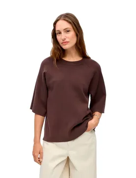 Pull à Manches Courtes Reynard 2/4 Seal Brown XL