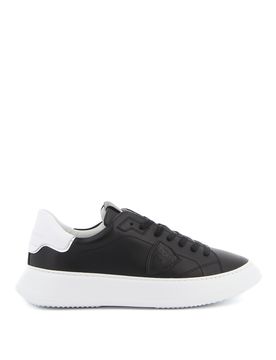 Sneakers Temple in pelle liscia