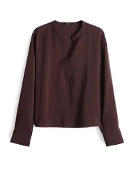 Hemdbluse FEMYN dunkelrot 40 damen