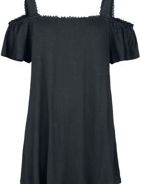 Gothic Top - Chryseis Top - S bis 4XL - für Damen - Größe XL - schwarz - Frauen - female