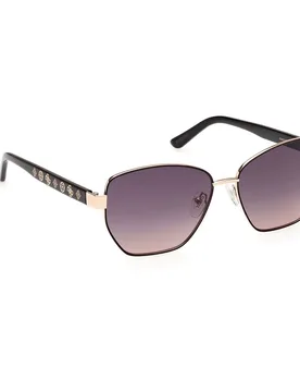 Lunettes De Soleil Polarisées Gu00102 Black/Other / Gradient Smoke One Size - Guess - FashionsVida