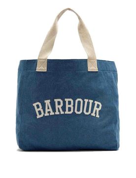 Barbour Borsa tote in denim Emily