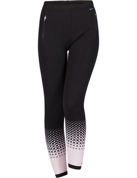 Lady leggings pantalón térmico hombre Negro (S)