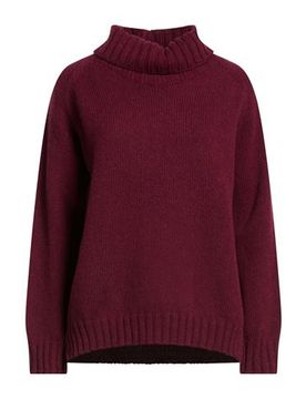 Rollkragenpullover Damen Purpur 32,34,36,38,40,42 Damen