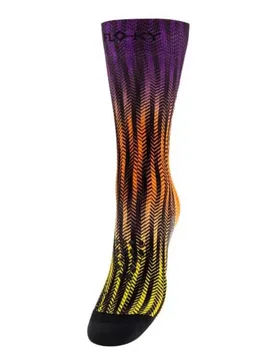 S-mash Fantasy Delhi Socks Black / Yellow EU 44-47 - Floky - FashionsVida