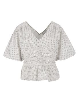 Sapura Mini Dot Blouse female