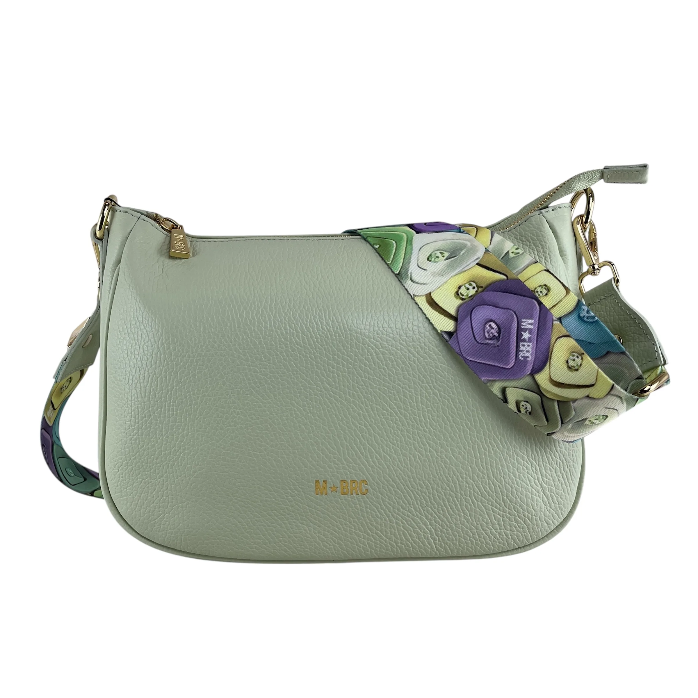 Obona Borsa a tracolla H103 Acqua - M★BRC - FashionsVida
