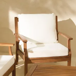 Sillón de madera de acacia Baiona
