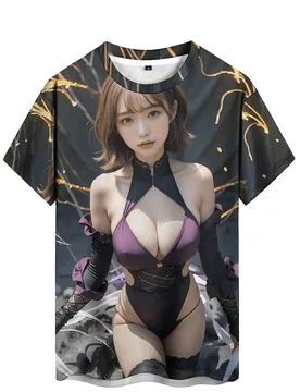 Summer Adult Fantasy Art Men's 3D Printed Short-Sleeve T-Shirt - Men's Loose Fit Top - Aliexpress - FashionsVida