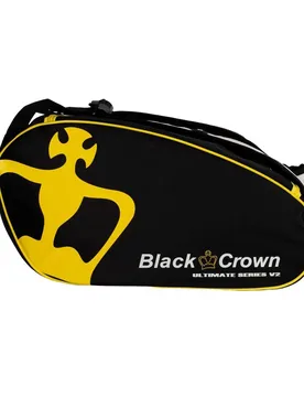 Ultimate Series V2 Padel Racket Bag Black / Yellow One Size - Black Crown - FashionsVida