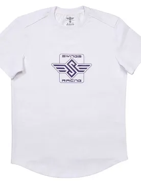 T-shirt à Manches Courtes Racing Purple L Homme