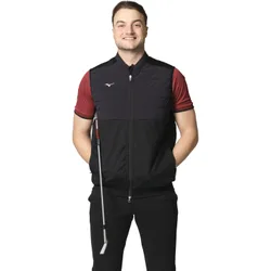 Weste Hybrid Bomber Gilet, schwarz xl