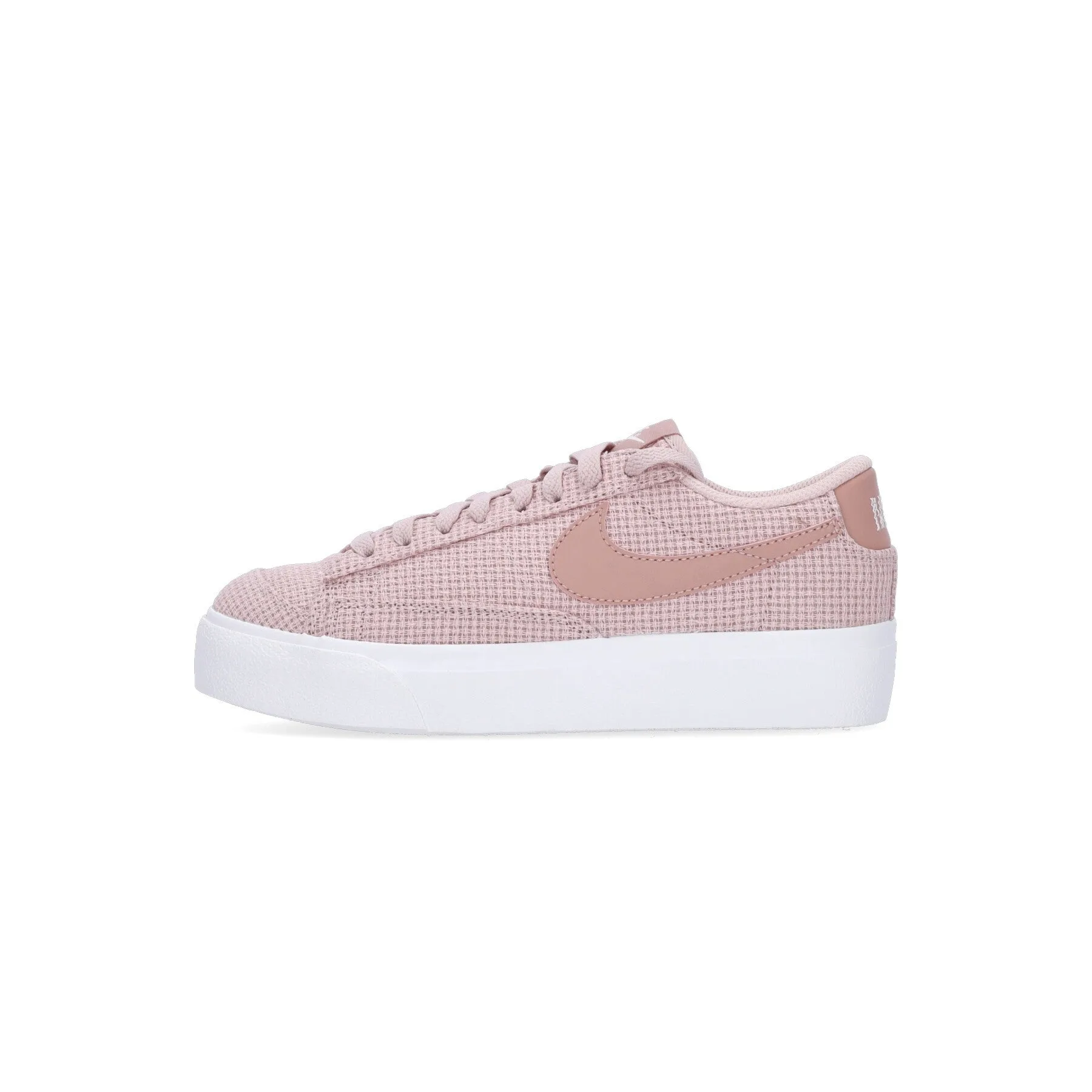 Scarpa Bassa Donna W Blazer Low Platform Pink Oxford/rose Whisper/summit White - Nike - FashionsVida