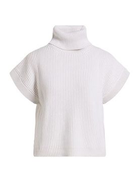 Rollkragenpullover Damen Hellgrau L,M,S,XS Damen