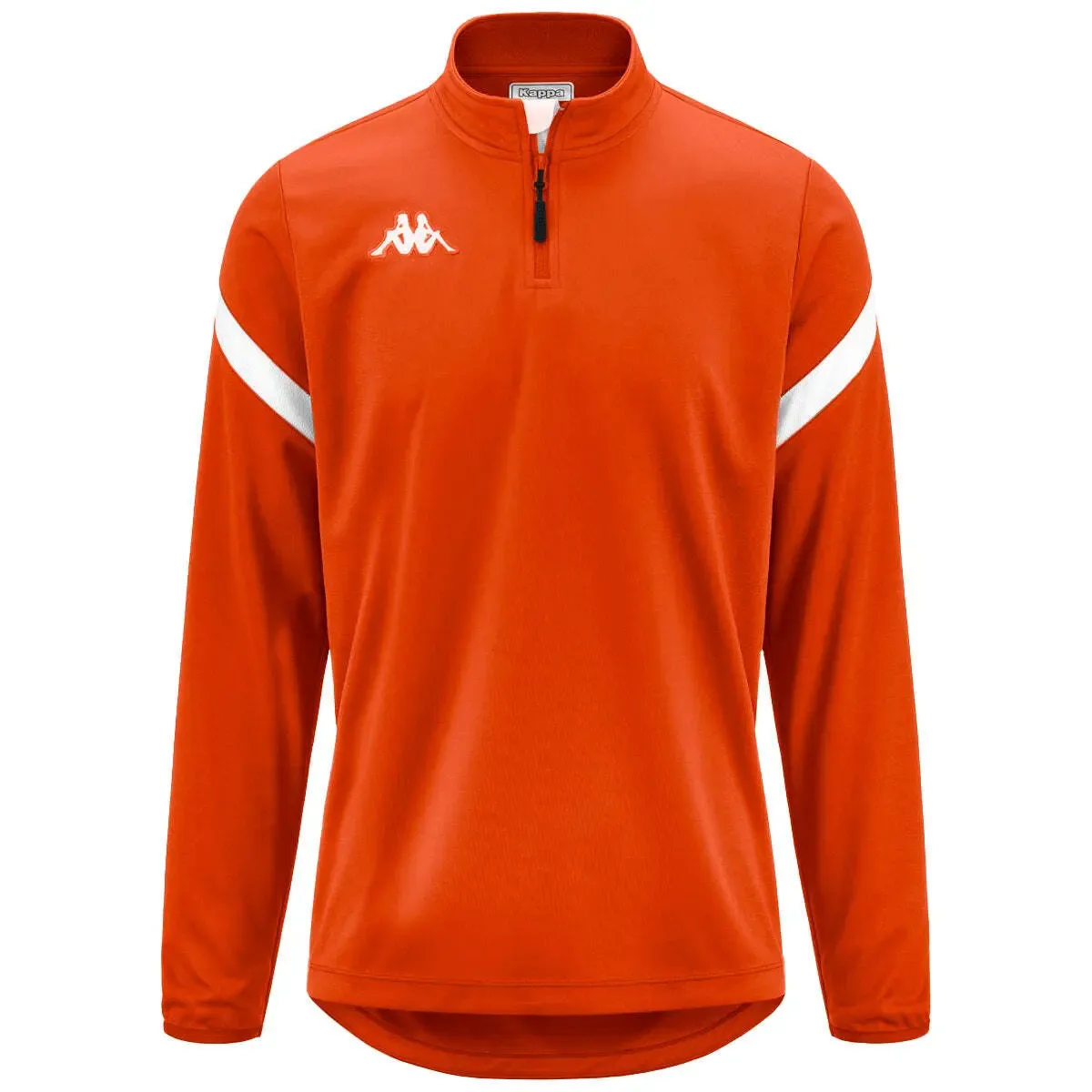 Sweatjacke 1/2 Reißverschluss Dolvole - Orange - male - Size: S - Kappa - FashionsVida
