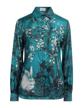 Camisa Mujer Verde agua profundo 34 Mujer